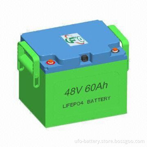 LiFePO4 Battery with 48V Voltage and 60Ah Capacity, Suitable for Electric Scooters, Motorcycles